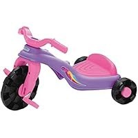 تصویر سه چرخه پلاستیکی کوچک مخصوص دختر خانومهای کوچولو محصول American Plastic Toys. American Plastic Toys Kids’ Sweet Petite Trike, Pink, Durable Plastic, Stabilizing Metal Axles, Develops Balance and Motor Skills, Outdoor Tricycle, for Ages 18 Months to 4 Years Old