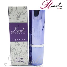 تصویر رژ لب جامد بادوام هارمونیک کد H512 کنویس Kenvis harmonic solid lipstick code H512