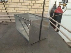 تصویر تله گربه تمام فلزی ۶ فنره (زنده‌گیر) 