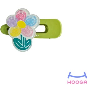 تصویر گلسر طرح گل سبز 