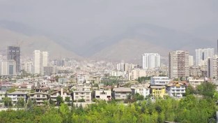 تصویر فیلم خام از شهر تهران 