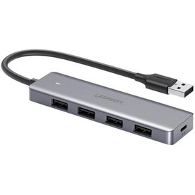 تصویر هاب USB-A یوگرین 4 پورت CM219 مدل 50985 