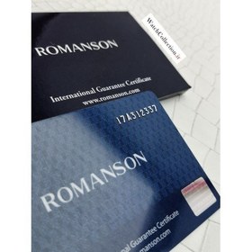 تصویر خرید ساعت مردانه بند فلزی طلایی رومانسون سوئیسی اورجینال در فروشگاه واچ کالکشن original #ROMANSON swiss 