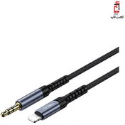 تصویر کابل انتقال صدا لایتنینگ به 3.5 میلی متر رسی مدل RDS-A26 Recci Lightning Audio Cable RDS-A26