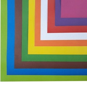 تصویر مقوا رنگی دو رو مات /مقوا پشت شطرنجی- 50*70 