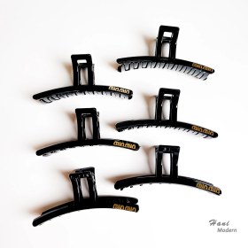 تصویر کلیپس مدادی مشکی 