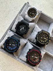 تصویر کاسیو جی‌شاک ساعت، ساعت جیشاک دوزمانه پسرانه Gshock - طلایی Gshock