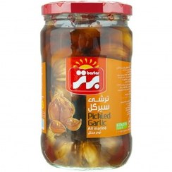 تصویر ترشی سیرگل 670 گرمی برتر -