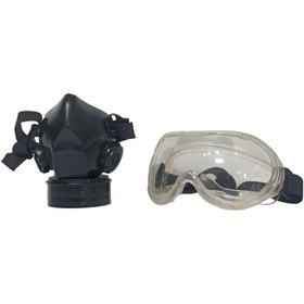 تصویر عینک و ماسک فیلتر دار ا Goggles and filter mask Goggles and filter mask
