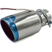 تصویر سر اگزوز چراغ دار ریموس نورانی قرمز و آبی 