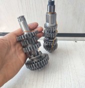 تصویر گیربکس ۲۰۰‌ متین شفت بلند دنده درشت مناسب برای موتور‌ سیکلت بالانسر دار 