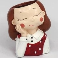 تصویر گلدان کاکتوس دختر 