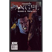تصویر پوستر قاب شده کامیک 70 در 40 ومپایر vampire angel 