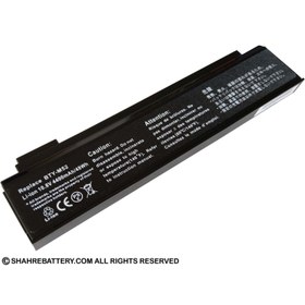 تصویر باتری لپ تاپ ام اس آی Msi MegaBook L710 L720 L730 L740 BTY-M52 Msi MegaBook L710 L720 L730 L740 BTY-M52 Battery
