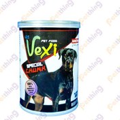 تصویر کنسرو نچرال سگ وکسی با تکه های سیرابی 400 گرمی VEXI dog With tripe 400 ML