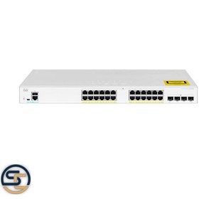 تصویر سوئیچ 24 پورت مدیریتی سیسکو مدل CBS350-24P-4G CISCO CBS350-24P-4G 24Port Managed Switch