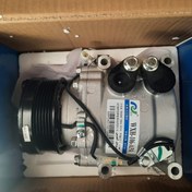 تصویر کمپروسور کولر برلیانس ۳۳۰ و ۳۲۰ و ۲۲۰ و ۲۳۰ پایه سه پیچ لوازم یدکی برلیانس۳۳۰ 