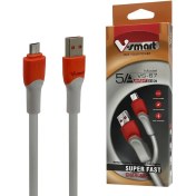 تصویر کابل تبدیل USB به microUSB وی اسمارت مدل VS-67 طول 1 متر 