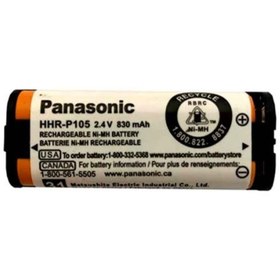 تصویر باتری تلفن بی سیم پاناسونیک مدل P105 HHR-P105A/1B Battery