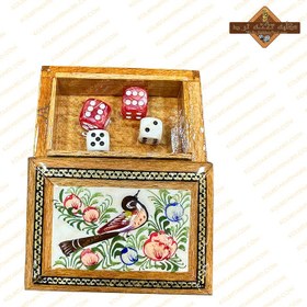 تصویر جا تاسی خاتم کاری 