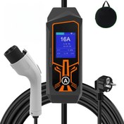 تصویر شارژر خودرو برقی 3/5کیلووات کانکتور GB/T بدون ارت برای انواع خودرو آئودی، فولکس، هوندا، آیون 