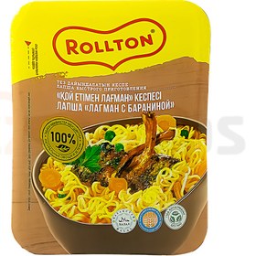 تصویر نودل رولتون با طعم گوشت بره حجم 90 گرم Rollton Lamb Meat Noodles 90gr