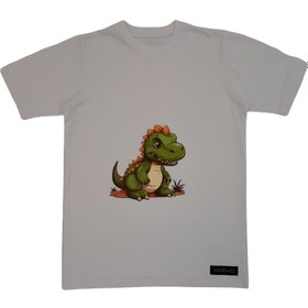 تصویر تی شرت پسرانه مدل دایناسور کد KMT-030503 KIKEMO t-shirt for Boy (Dinosaur) code KMT-030503