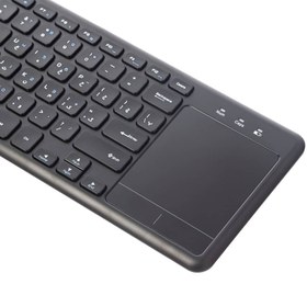 تصویر کیبورد بی سیم بیاند BK-6802BT با حروف فارسی Beyond BK-6802BT Wireless Keyboard With Persian Letters