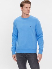 تصویر سویشرت یقه گرد با طرح مونوگرام برند Tommy Hilfiger Monogram Crew Neck Sweatshirt