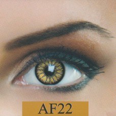 تصویر لنز چشم کریستریو مدل AF22 رنگ عسلی 