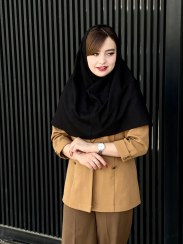 تصویر مقنعه ساده بروجرد 