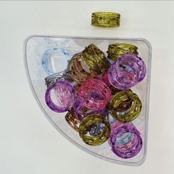 تصویر حلقه روسری – ۳۰ عددی – طرح ۸ 