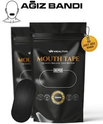 تصویر چسب دهان Wealtivo، 60 عدد، چسب دهان مخصوص خروپف و خواب عمیق مدل 2025 (چسب دهان) 