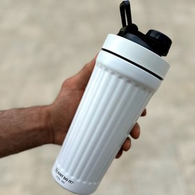 تصویر شیکر استیل یک تیکه درب پیچی 