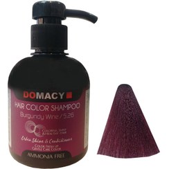 تصویر شامپو رنگساژ 300میل دوماسی 5.26 Domacy Hair Color Shampoo 300ml