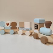 تصویر قطار آبی 