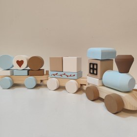 تصویر قطار آبی 