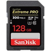 تصویر کارت حافظه سن دیسک 128 گیگ SanDisk 128GB Extreme PRO UHS-II کارت حافظه SDXC سن دیسک مدل کارت حافظه سن دیسک 128 گیگ SanDisk 128GB Extreme PRO UHS-II کلاس 10 استاندارد UHS-I U3 ظرفیت 128GB