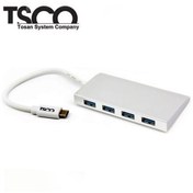 تصویر هاب یو اس بی تسکو THU 1154 ا TSCO THU-1154 USB 3.0 4-Port Hub TSCO THU-1154 USB 3.0 4-Port Hub