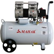 تصویر کمپرسور 50 لیتری محک مدل HSU750-50L Mahak HSU750-50L Air Compressor