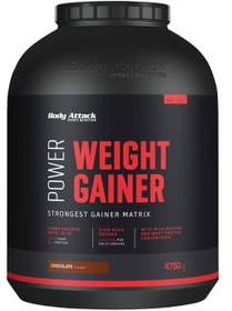 تصویر مس گینر پاور 4.750 کیلوگرم بادی اتک BODY ATTACK POWER WEIGHT GAINER 4750g