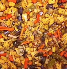 تصویر ترشی مخلوط بیجار فله 