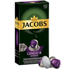 تصویر کپسول قهوه جاکوبز مدل لانگو 8 بسته 10 عددی Jacobs 02353