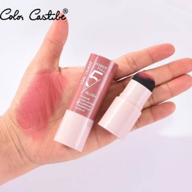 تصویر رژگونه استامپی 