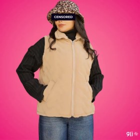 تصویر پافر زنانه امبردی مدل سارن 