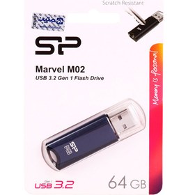 تصویر فلش مموری سیلیکون پاور مدل Marvel M02 ظرفیت 64 گیگابایت ا Silicon Power Marvel M02 Flash Memory - 32GB Silicon Power Marvel M02 Flash Memory - 32GB