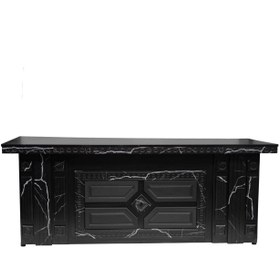 تصویر میز مدیریتی غزال طرح سنگ 