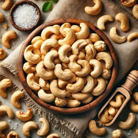 تصویر بادام هندی شور Cashews