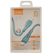 تصویر کابل دیتا و فست شارژ LDNIO Type-c to Type-c LC612c 