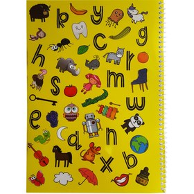 تصویر دفتر مشق و مهارت کلمات انگلیسی تیج سان 